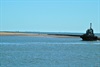 Ships waiting on the horizon out of Port Hedland
