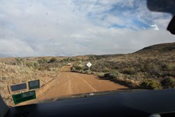 The Tuck Truck on the track west of Martins Well
