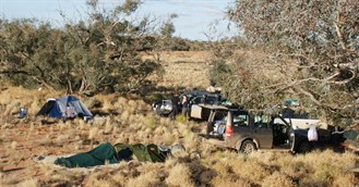 Our campsite at Duff Creek