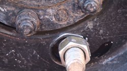 Damage when the wheel has worked its way loose - GSD 2010