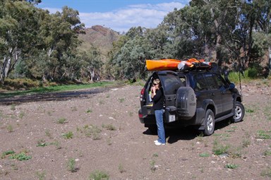 Lunch time in Parachilna Gorge
