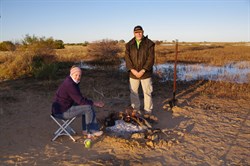 Time for breakfast by the Campfire