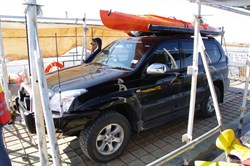 Crossing over on the Ferry