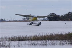 Taking off from the Cooper