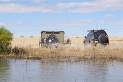 Our camp from the Cooper
