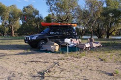 Our camp at Annandale