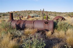 Left to rust in the desert
