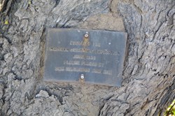 The other plaque for the Madigan Expedition