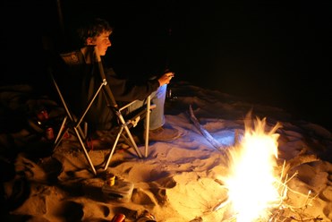 Fishing by the Georgine - JB by the Fire 