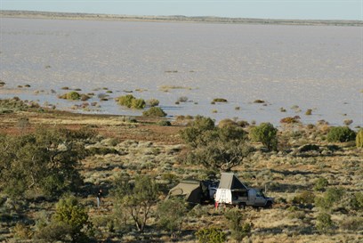 Moonda Lake - Cordillo Road just south of the Birdsville Developmental Road