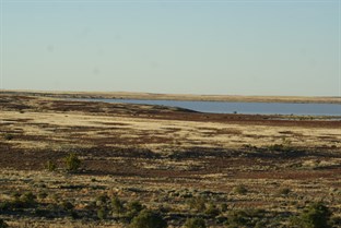 The country of Sturts Stoney Desert - Moonda Lake