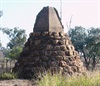 Original memorial to Major Mitchell