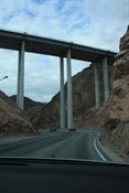 The new bridge at Hoover dam (built 2010)