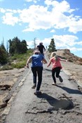 Leah and Chardae full of energy all the time