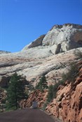 Views on Ut9 scenic drive to Zion