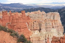 Views of Hoodoos at Bryce Canyon