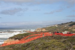 First view of Californian coast