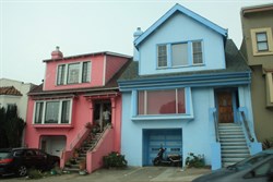Coloured Terraces of San Francisco
