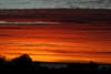 A magnificent sunrise across the waters of Moonda Lake