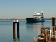 Our vehicular ferry coming into dock
