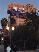 The Tower of Terror (elevator drop) at DCA