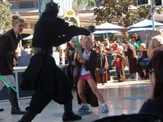 Chardae gives Darth Maul some action