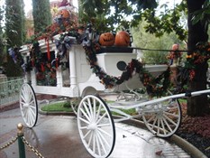 Outside the Haunted Holiday House