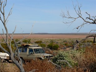 Northern tip of Lake Torrens