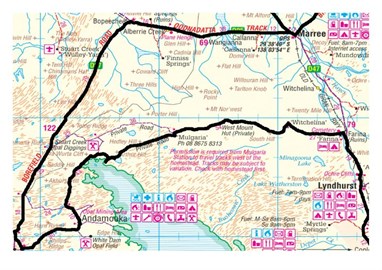 Our loop west from Farina to see the country.