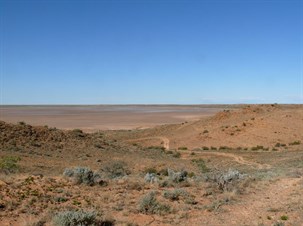 The track that leads to fossils