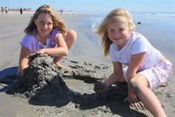 Beach mud