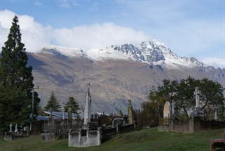 A dusting of snow on the Remarkables