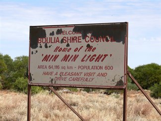 Council sign - these figures are fairly current.