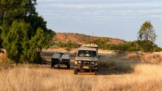 Camped at Dajarra