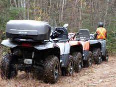 The Arctic Cat 550 line-up
