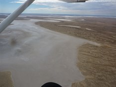 Large stretches of Salt Pans