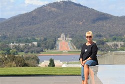 View of War Museum from Parliament - Canberra