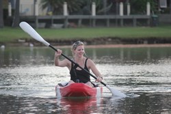 Kayaking at Narrabeen