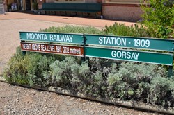 Old Moonta Railway Station - now the Visitor Information Centre - Camera: NIKON CORPORATION NIKON D7000 Taken: 26 Jan 2012