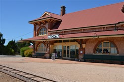 Old Moonta Railway Station - Camera: NIKON CORPORATION NIKON D7000 Taken: 26 Jan 2012