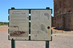 Information sign at the ruins site - Camera: NIKON CORPORATION NIKON D7000 Taken: 26 Jan 2012