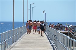 Moonta Bay Jetty - Camera: NIKON CORPORATION NIKON D7000 Taken: 26 Jan 2012