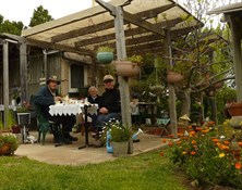Betty served Devonshire Tea at Rose Cottage