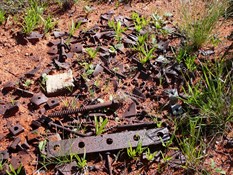 Remnants of the workshops