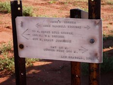 Anne's Corner plaque