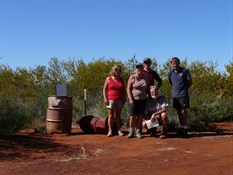 Thats us at Windy Corner.