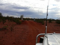 Leaving Mable Creek Station