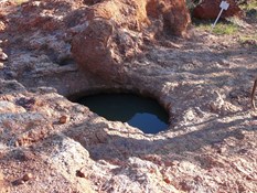 Mulligans Rock hole