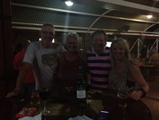 Night out with new friends at Yulara