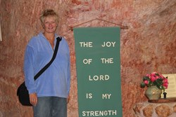 Underground church at Coober Pedy